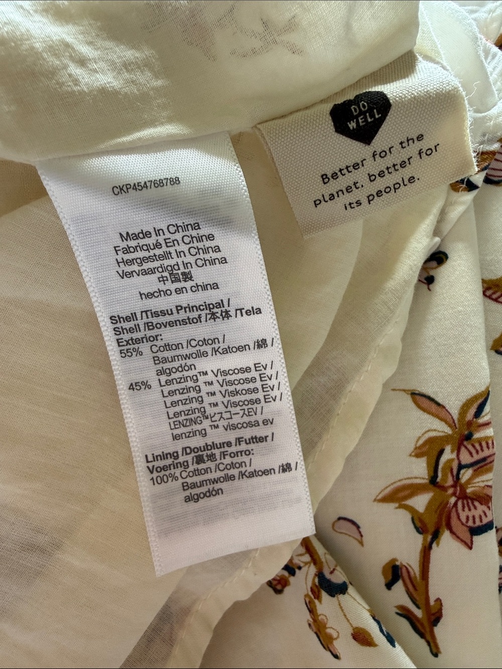 Madewell Ruffle Button-Front Trapeze Dress - Picture 7 of 7